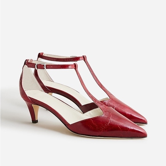 J Crew Mari Giudicelli X J.Crew made-in-Italy heels BU964 - Picture 1 of 6